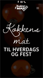 Mobile Screenshot of kokkensmat.no